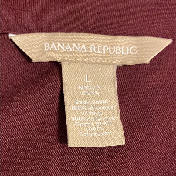 Burgundy Razorback Top with Cowl Neck - Picture 8 of 8